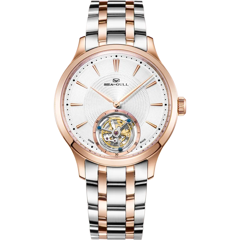 Sea-gull Artisan 517.12.8811 tourbillon hvit 42 mm