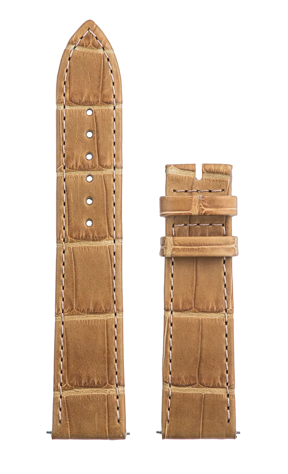 Speake-Marin Piccadilly klokkerem lysebrun alligator