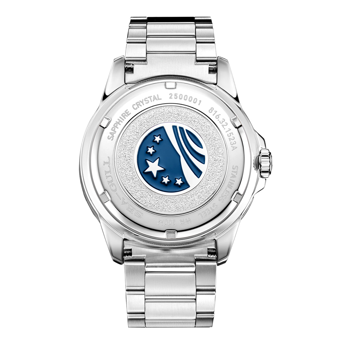 Sea-gull Ocean 816.52.1523A klokke mintgrønn 44mm