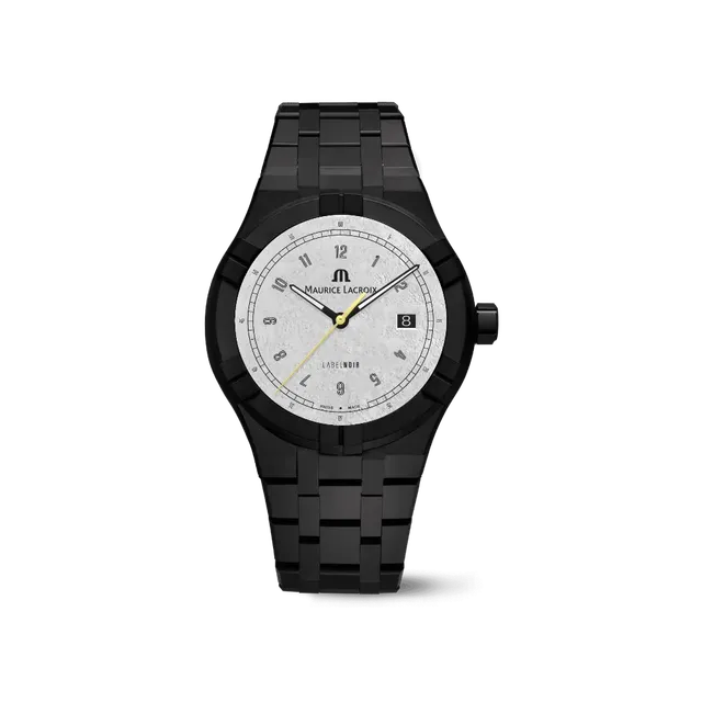 Label Noir Aikon Automatic 42MM klokke stål laser keramikk