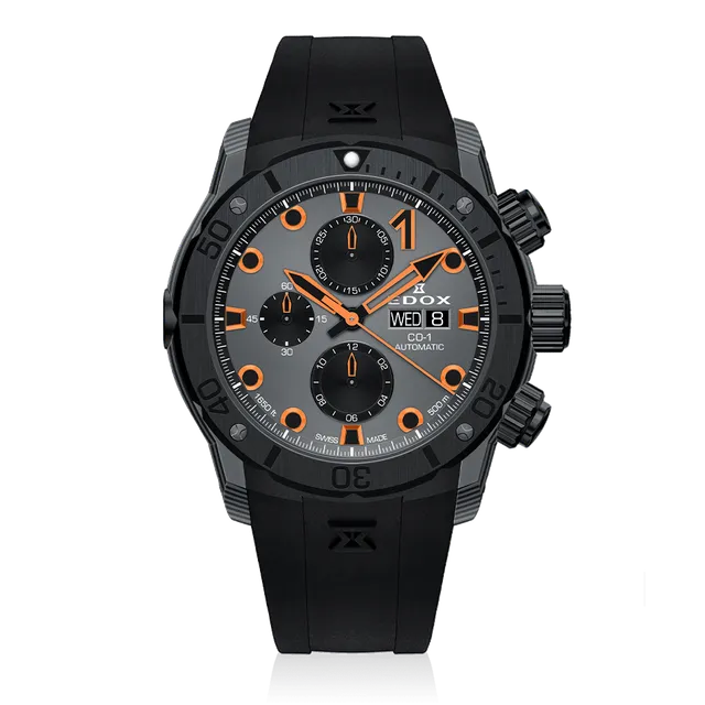 Edox CO-1 Carbon Chronograph Automatic karbon