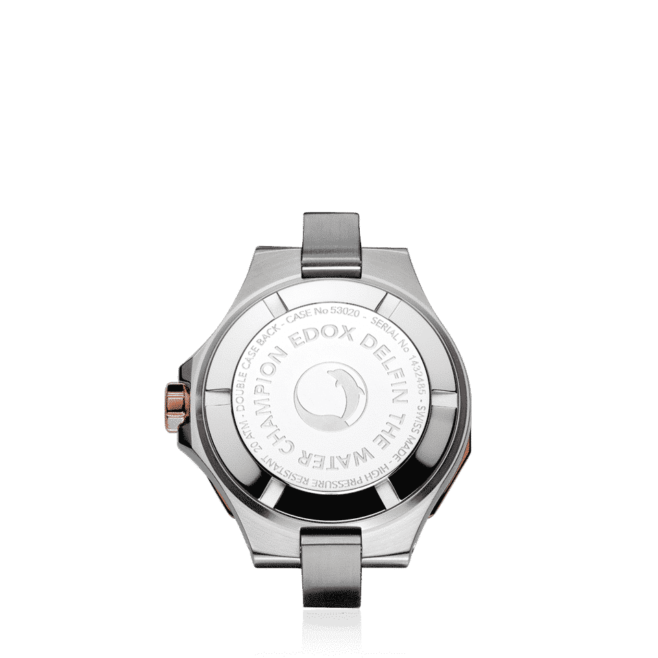 Edox Delfin Diver Date Lady dameklokke dykker