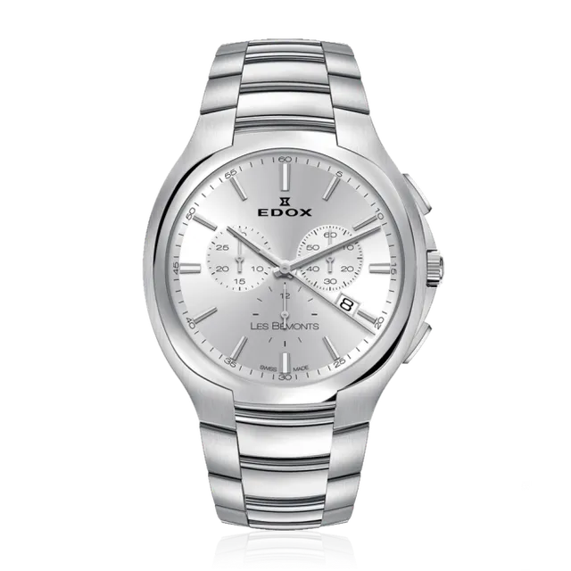 Edox Les Bémonts Ultra Slim Chronograph herreklokke