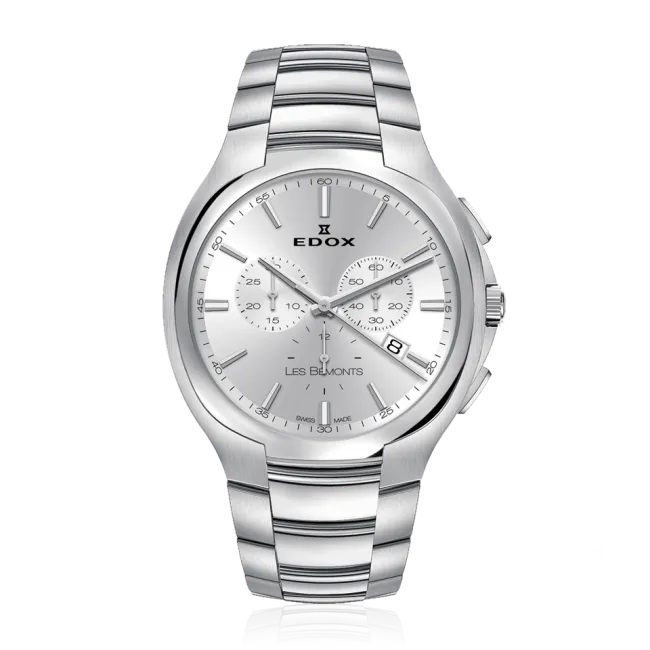 Edox Les Bémonts Ultra Slim Chronograph herreklokke