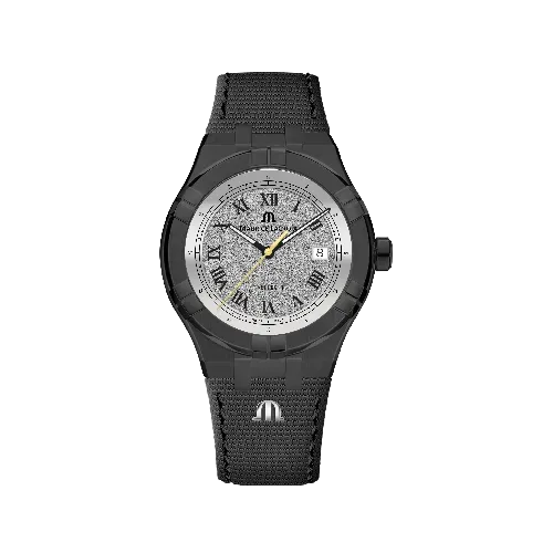 Label Noir Aikon Automatic 42MM klokke PVD hvit tekstil