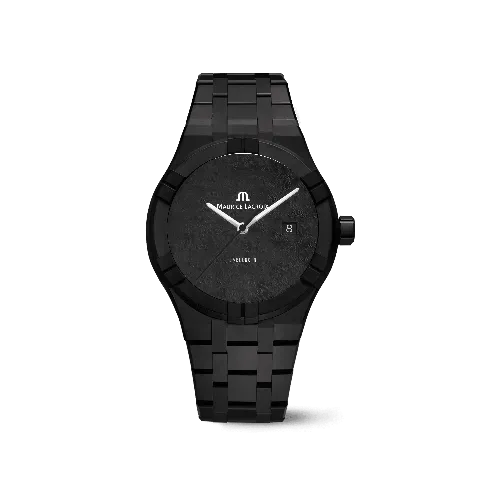 Label Noir Aikon Automatic 42MM klokke keramikk svart skive