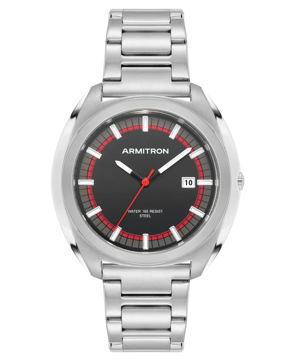 Armitron Travis 42mm herreklokke svart solstråle