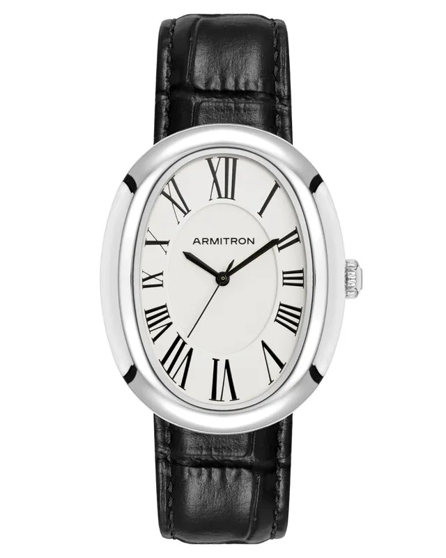 Armitron Andi Large herreklokke 36 mm svart sølv