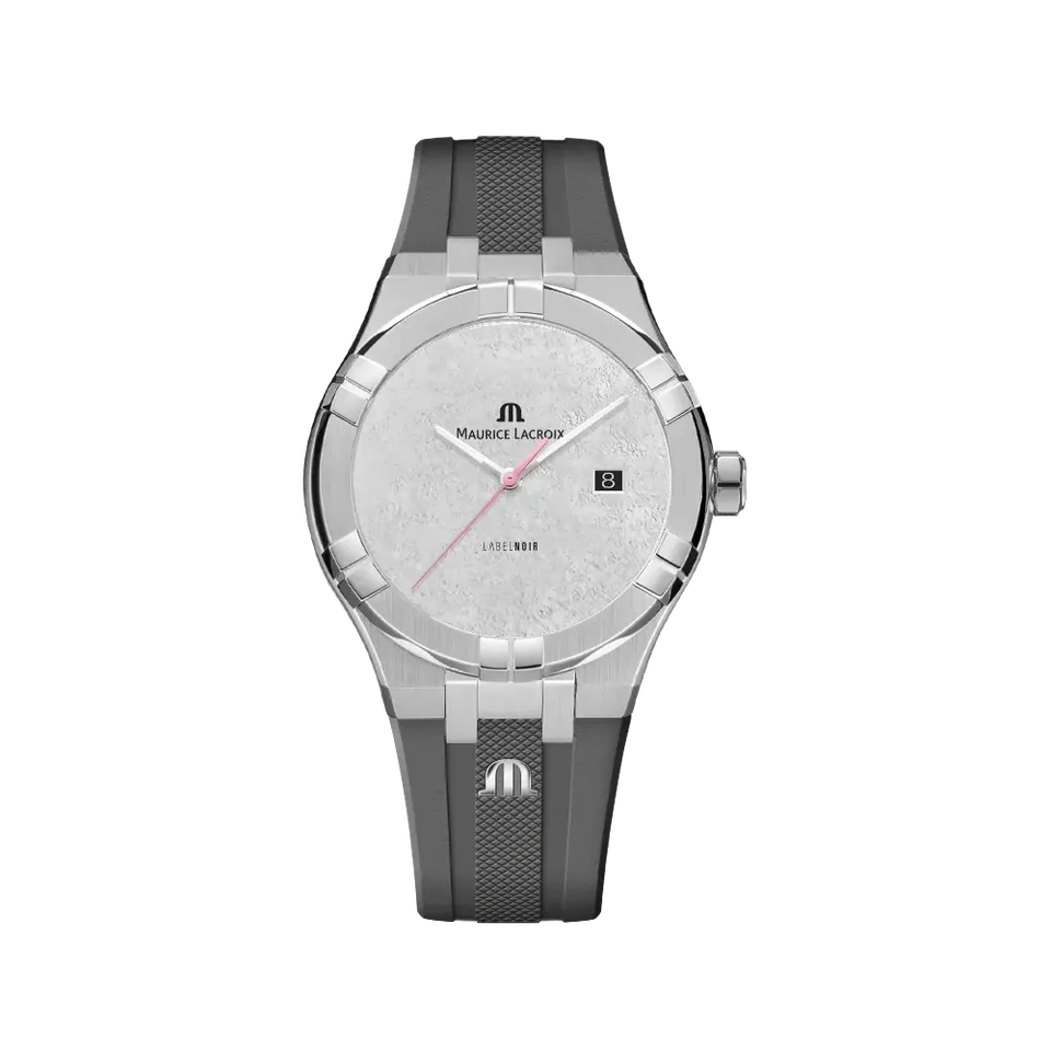 Label Noir Aikon Automatic 42MM klokke laser grå rem