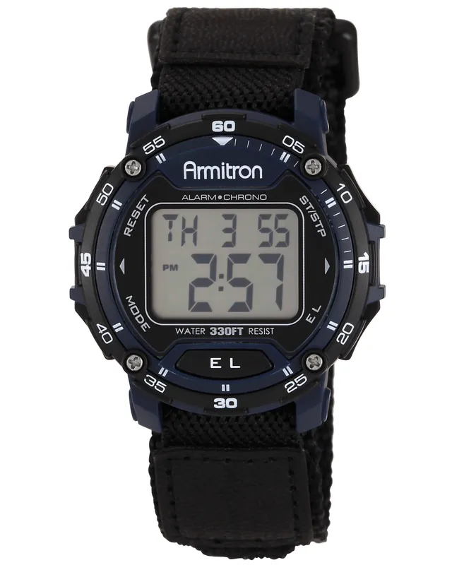 Armitron Digital Nylon digitalklokke svart 42 mm