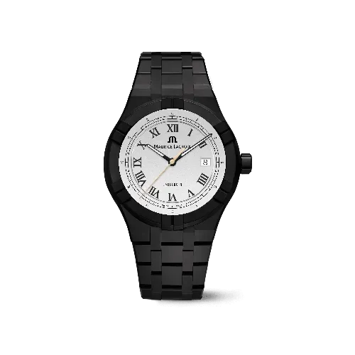Label Noir Aikon Automatic 42MM klokke keramikk hvit