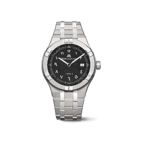 Label Noir Aikon Automatic 42MM klokke titan hvit
