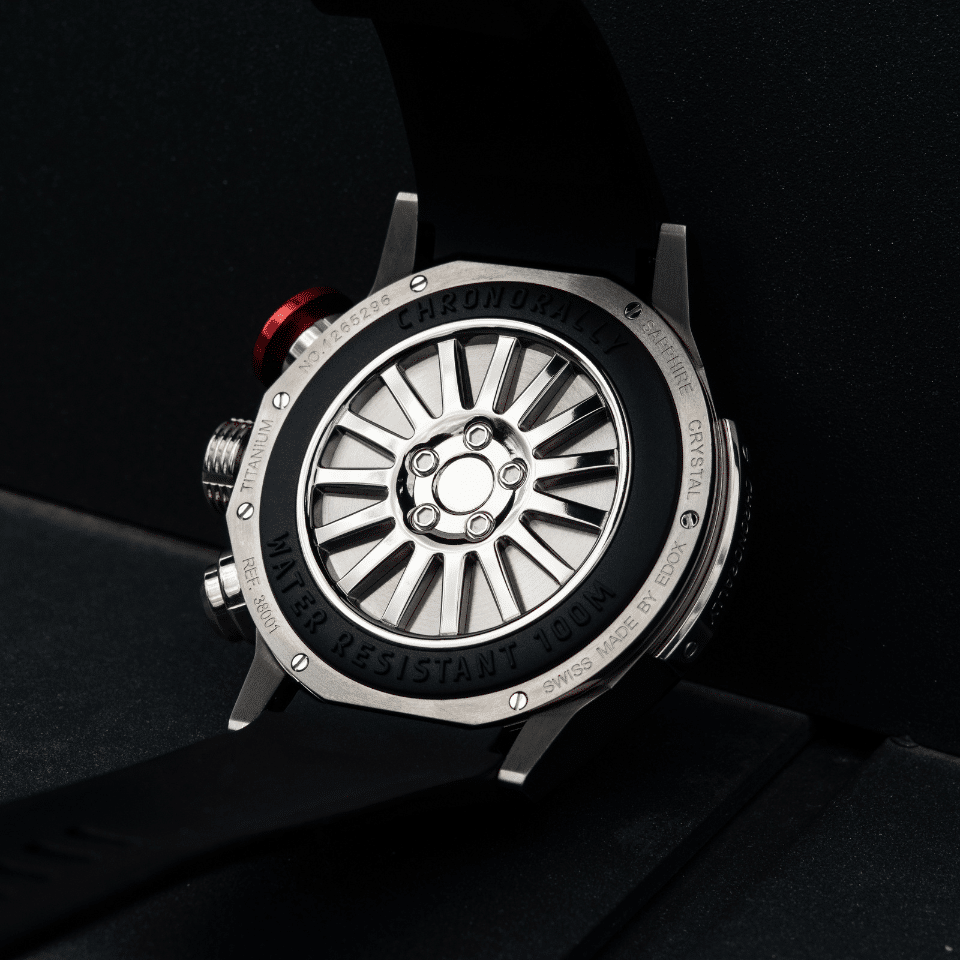 Edox Chronorally Chronograph herreklokke