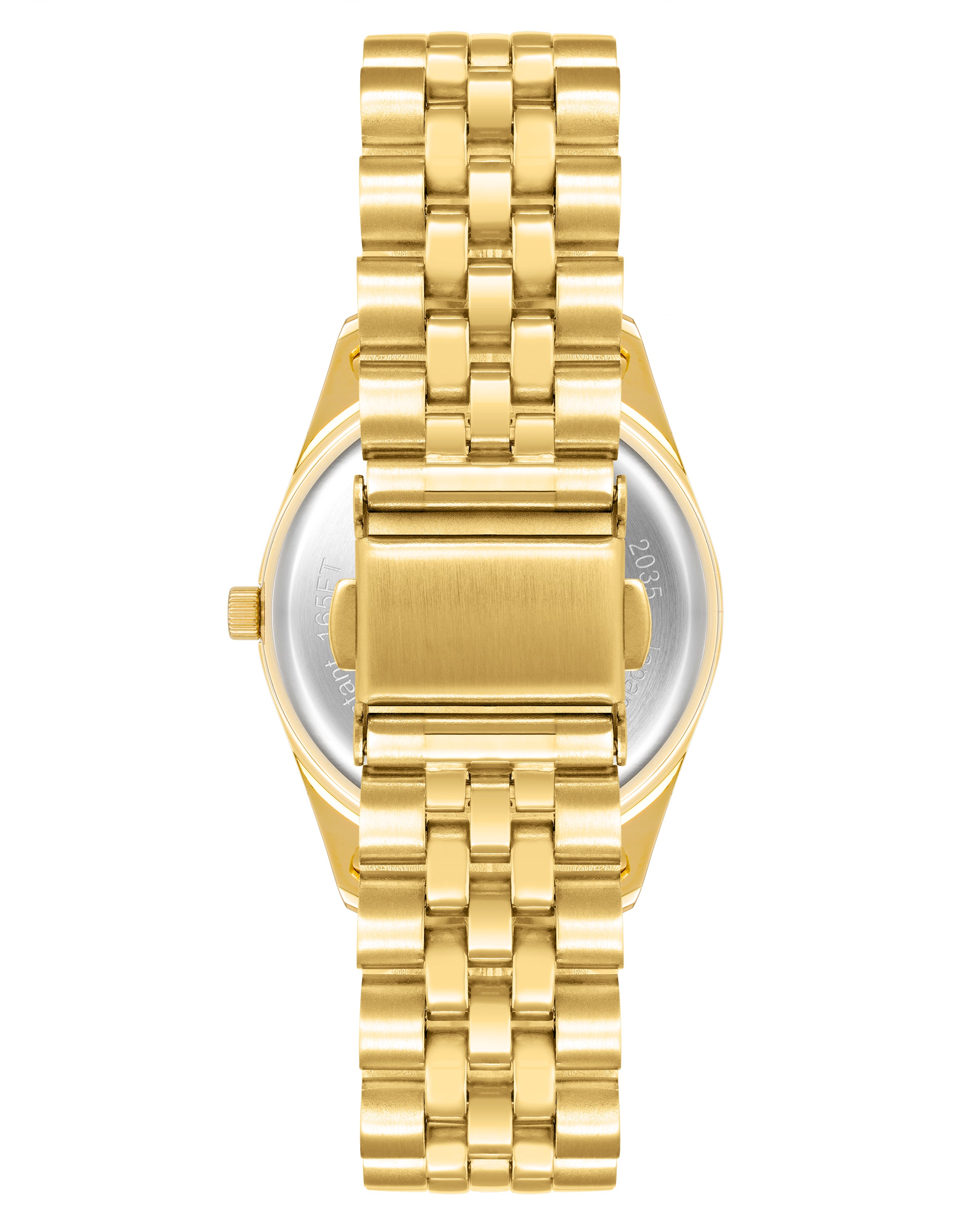 Armitron Rachel 36mm dameklokke gull romertall