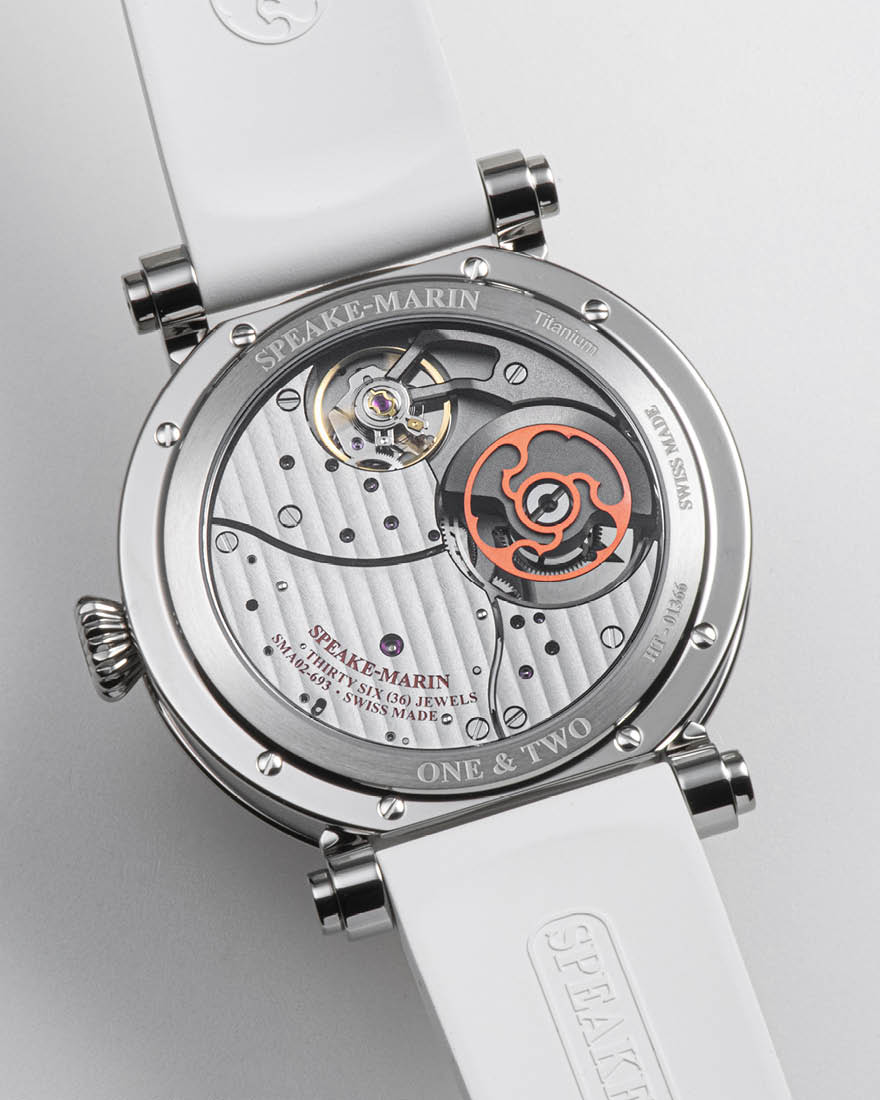 Speake-Marin Dual Time Terracotta klokke 42mm titan