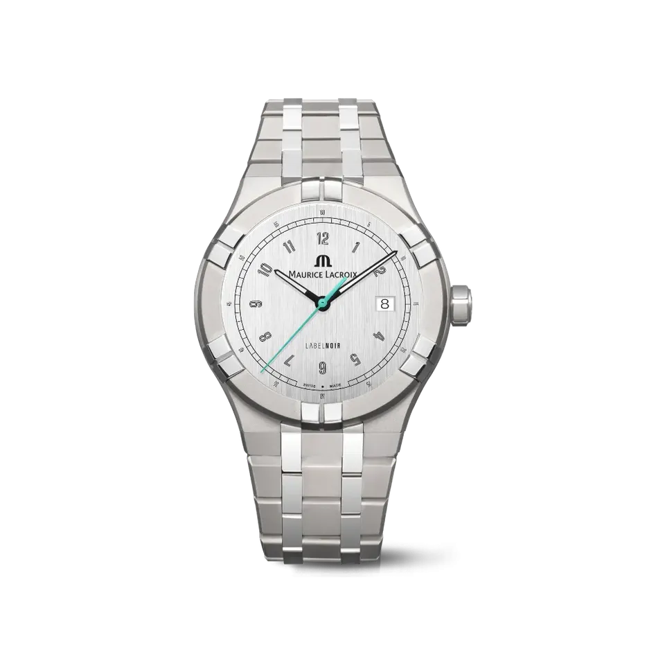 Maurice Lacroix Aikon Automatic 42mm klokke titan hvit