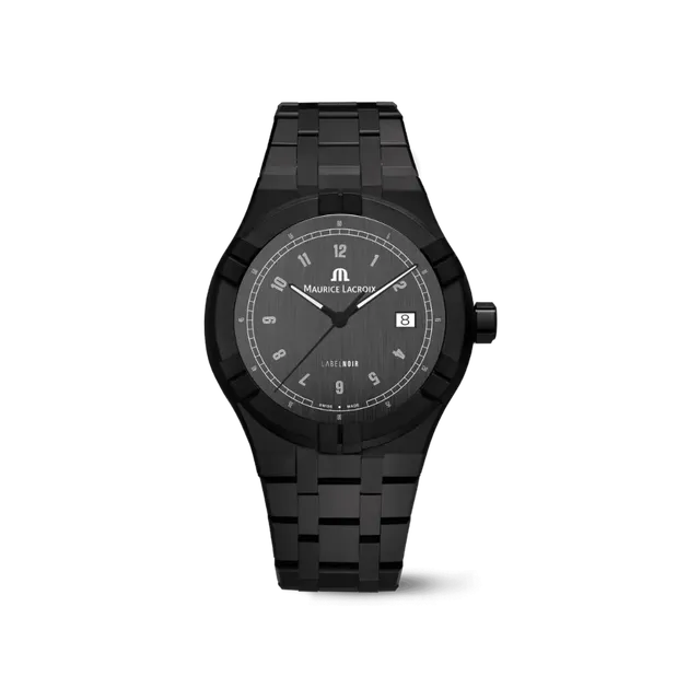 Label Noir Aikon Automatic 42MM klokke hvit keramikk