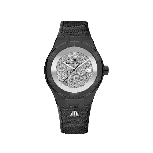 Label Noir Aikon Automatic 42MM klokke PVD hvit sunray-skive