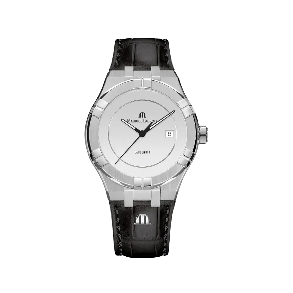 Label Noir Aikon Automatic 42MM klokke stål microgroove