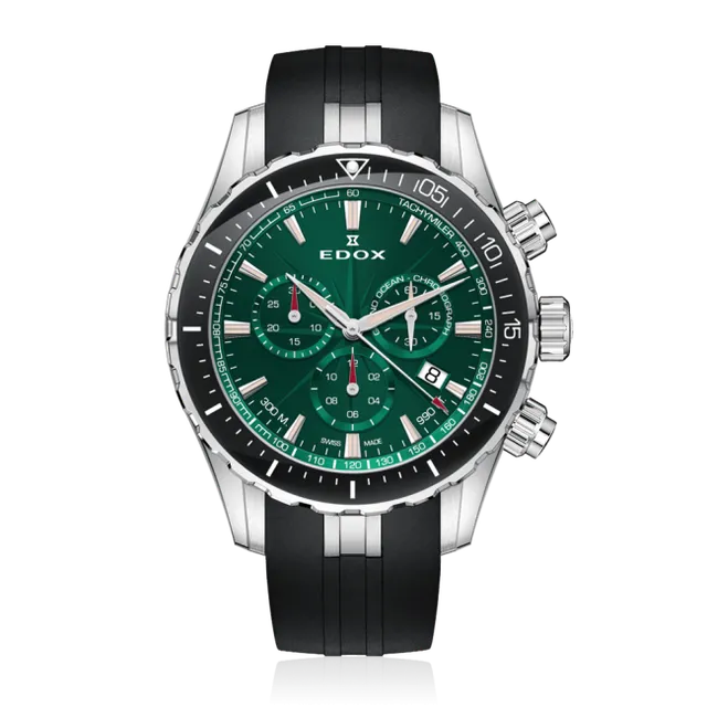 Edox Grand Ocean Chronograph herreklokke kronograf