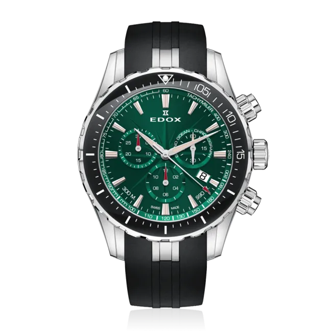 Edox Grand Ocean Chronograph herreklokke kronograf