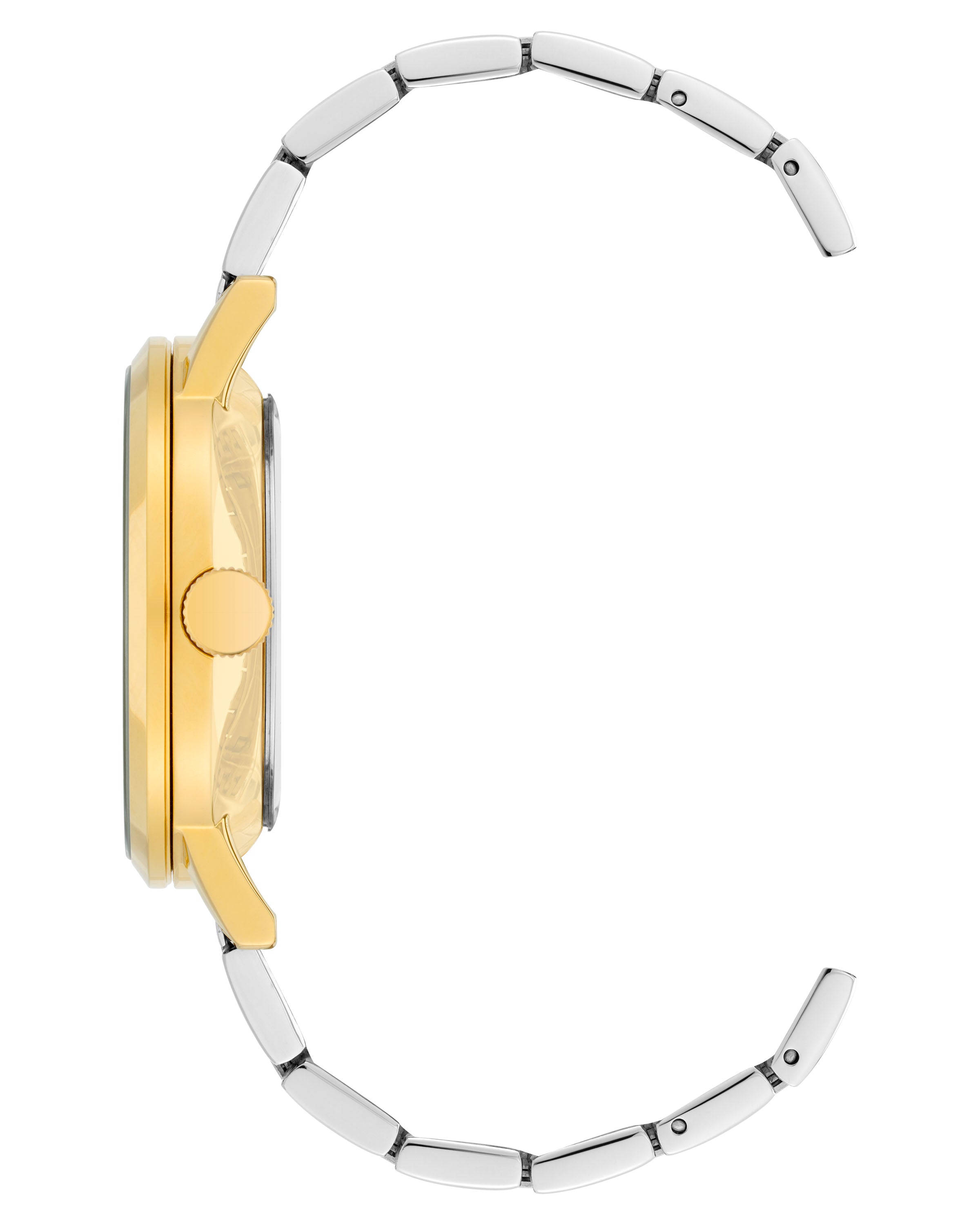 Armitron Miles 42mm herreklokke gull sølv tofarget