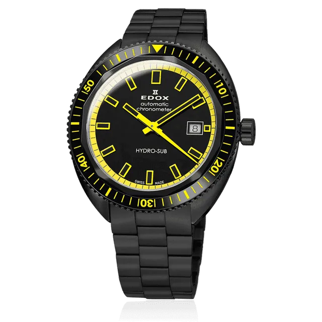 Edox Hydro-Sub Date Automatic Chronometer klokke dykker