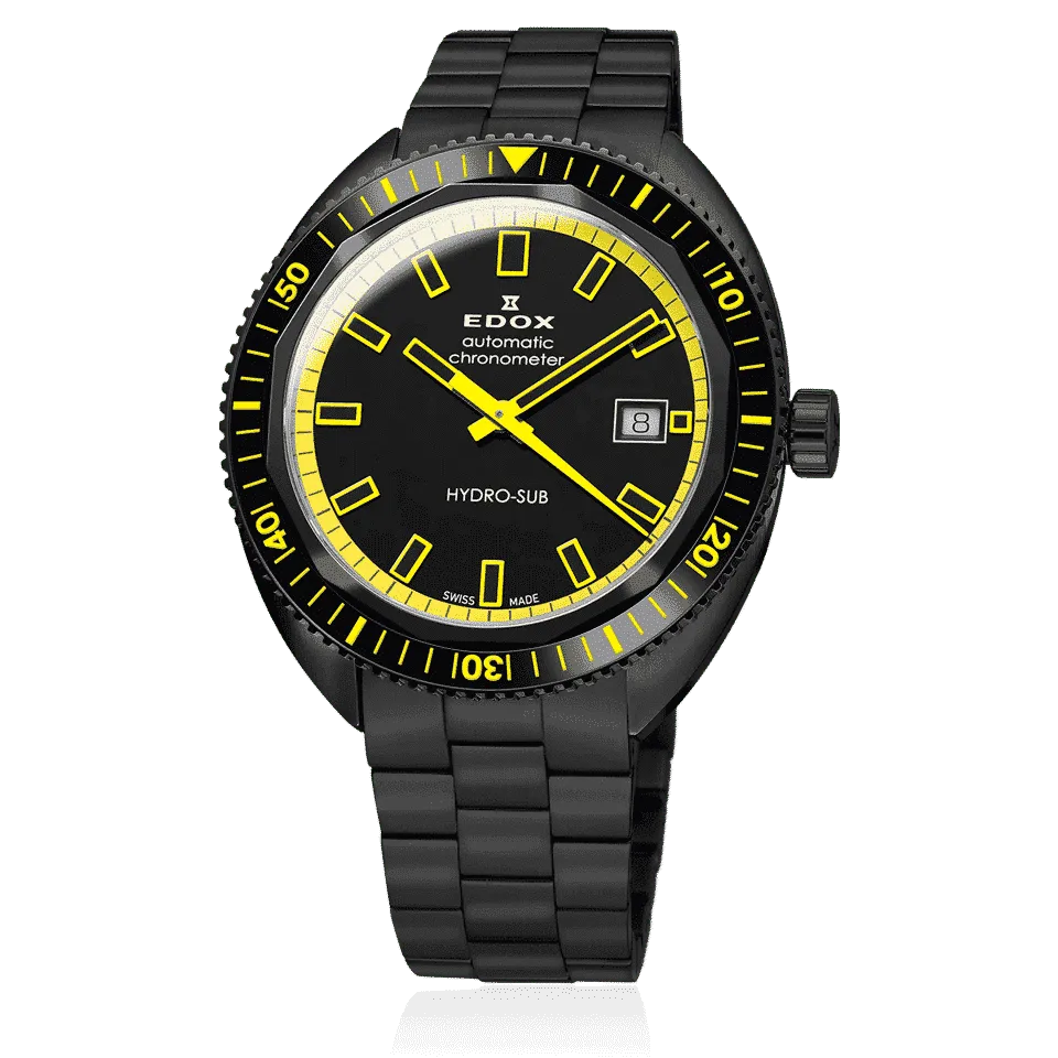 Edox Hydro-Sub Date Automatic Chronometer klokke dykker
