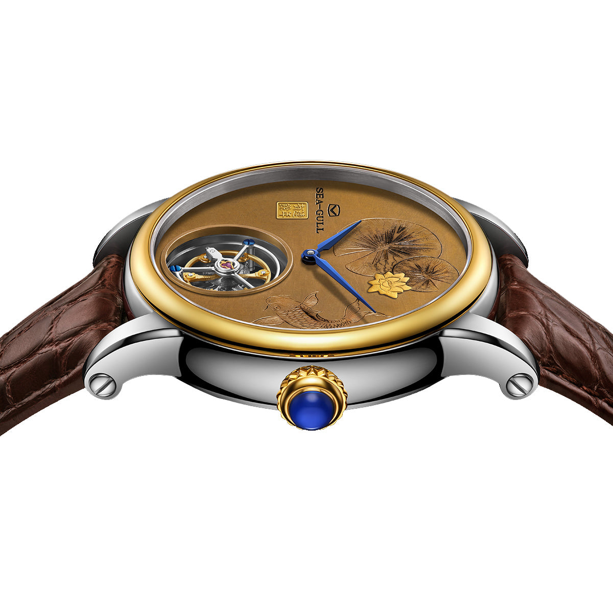 Sea-gull Lian Nian You Yu 218.98.8816 tourbillon 43 mm