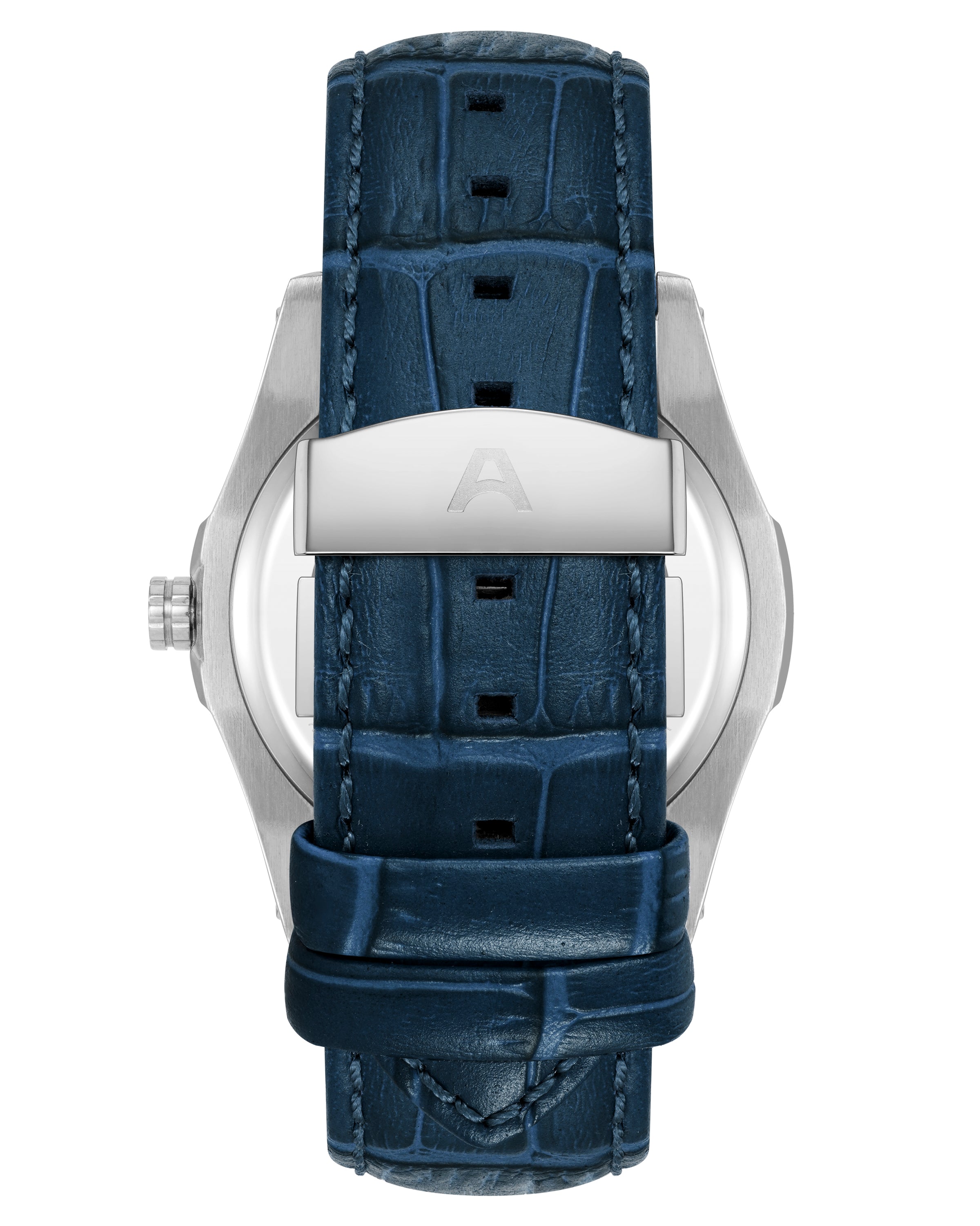 Armitron Skeleton 42mm klokke blå/sølv automatisk