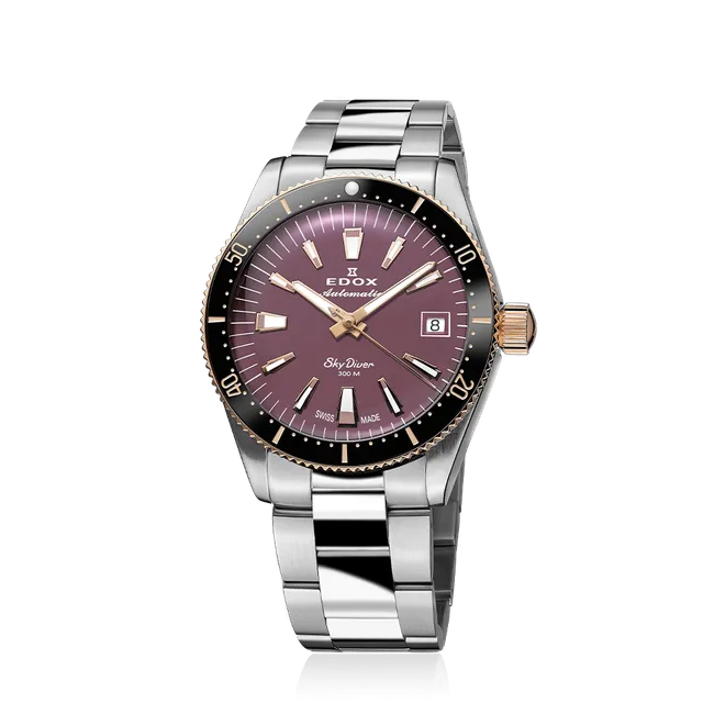 Edox 38 Date Automatic klokke dato