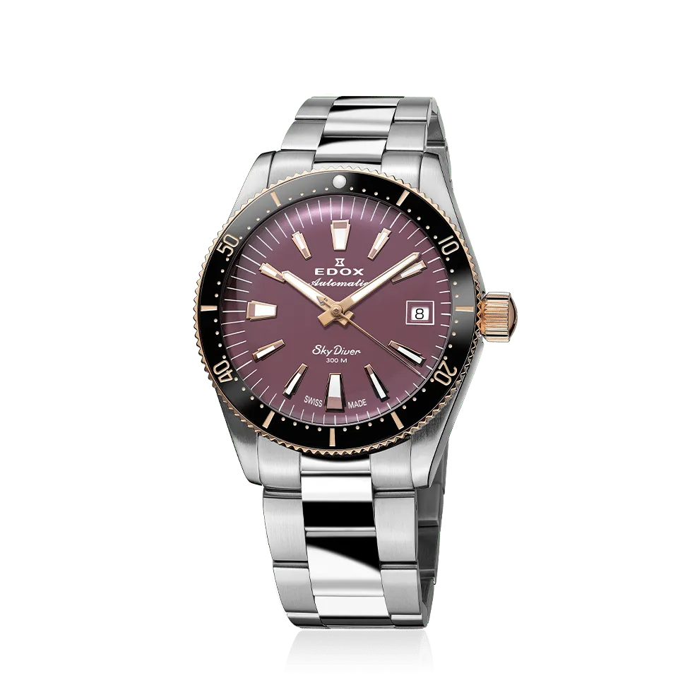 Edox 38 Date Automatic klokke dato