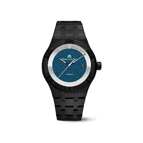 Label Noir Aikon Automatic 42MM klokke keramikk blå