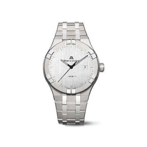 Label Noir Aikon Automatic 42MM klokke titan hvit