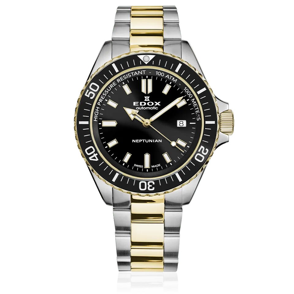 Edox Neptunian Automatic dykkerklokke blå