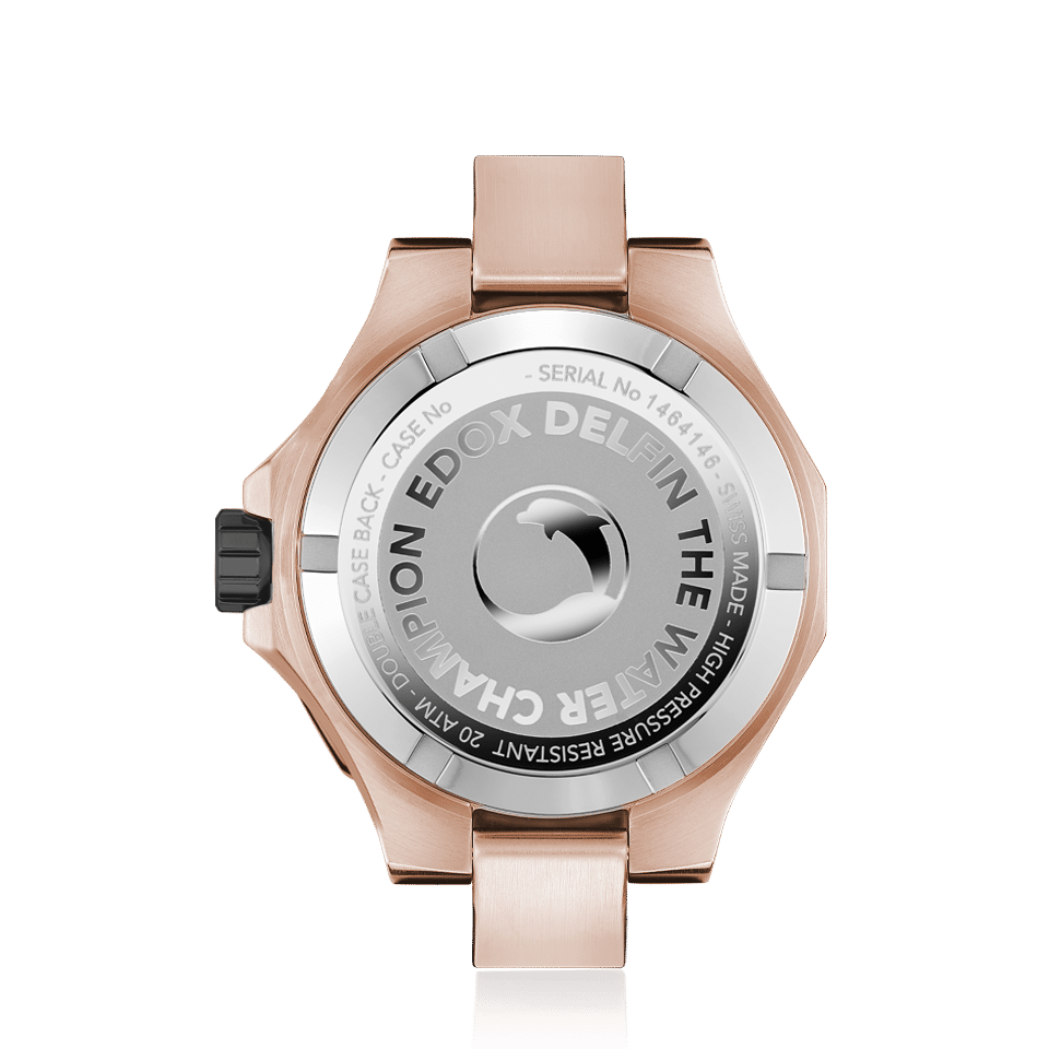 Edox Day-Date Automatic klokke ukedag dato