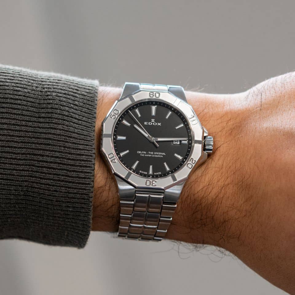 Edox Date klokke med datovisning
