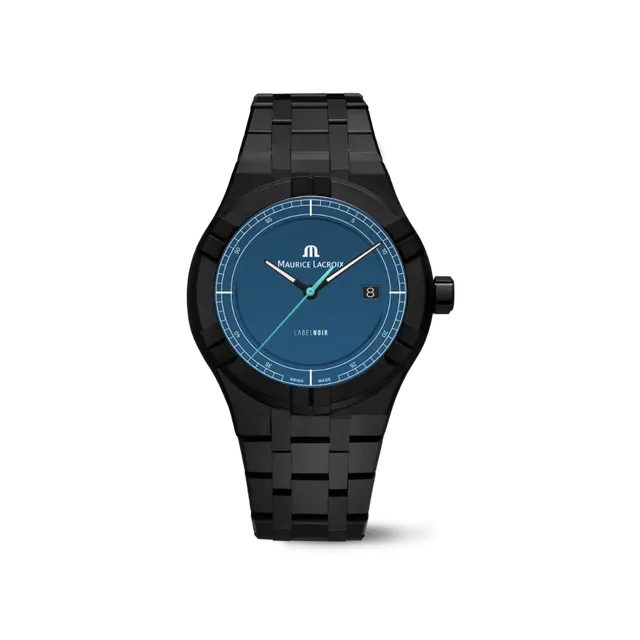 Label Noir Aikon Automatic 42MM herreklokke keramikk blå