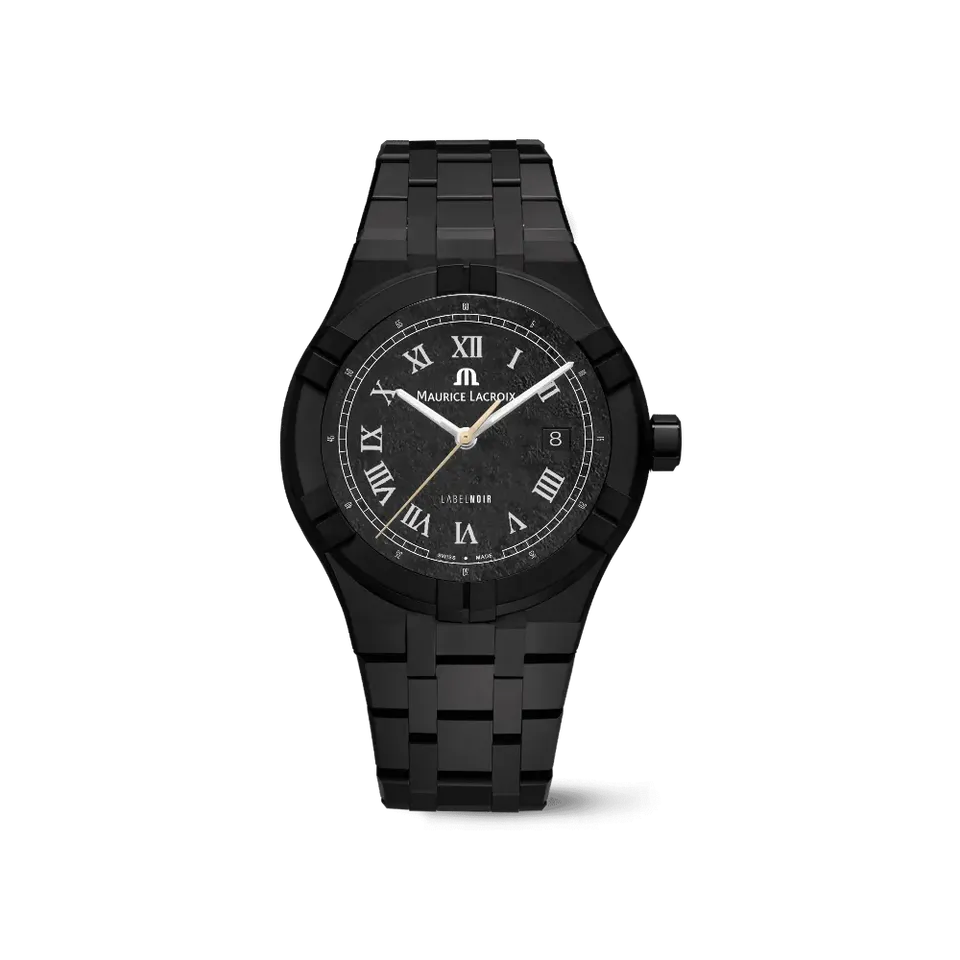 Label Noir Aikon Automatic 42MM klokke svart champagne