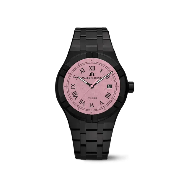 Label Noir Aikon Automatic 42MM klokke rosa laser