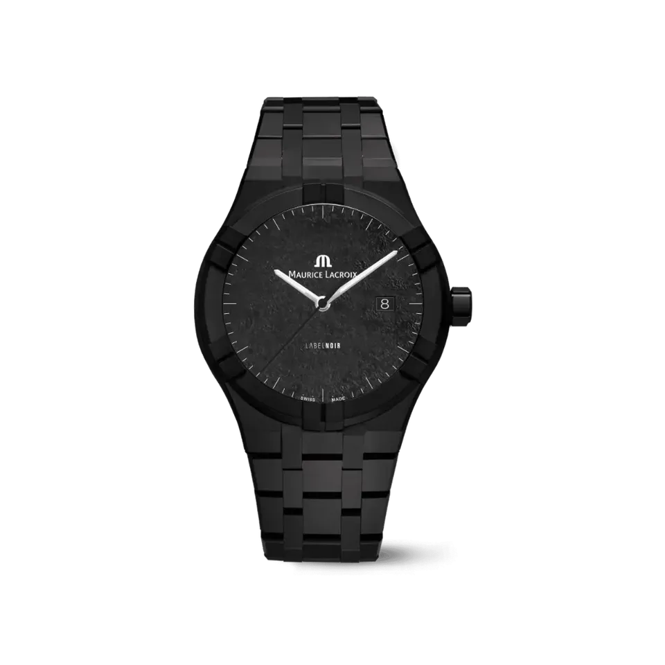 Label Noir Aikon Automatic 42MM klokke keramikk svart