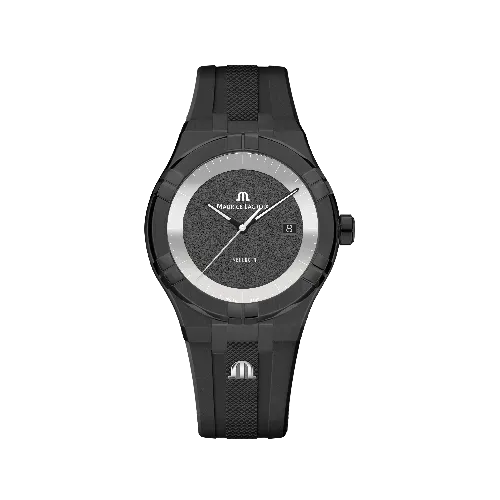 Label Noir Aikon Automatic 42MM klokke svart PVD gummi