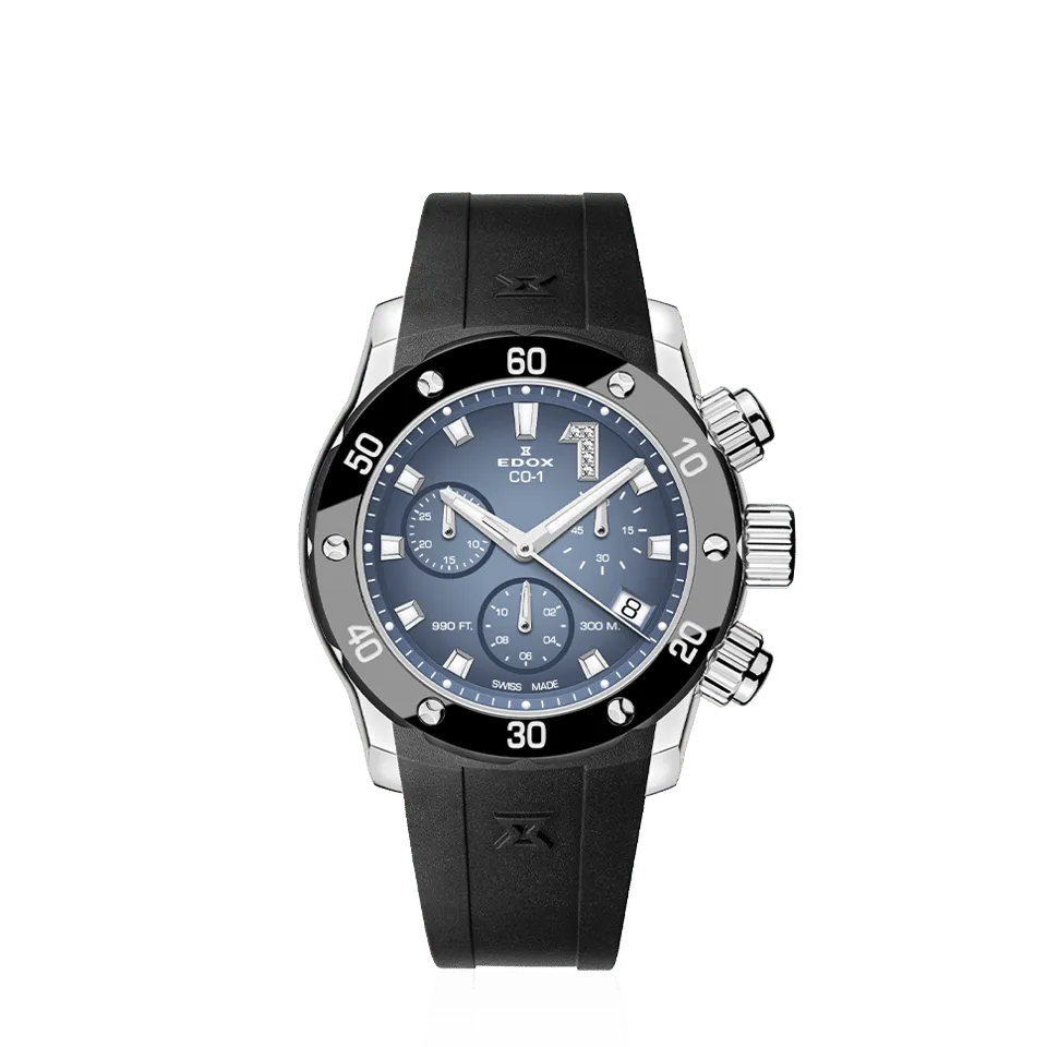 Edox Chronolady dameklokke elegant