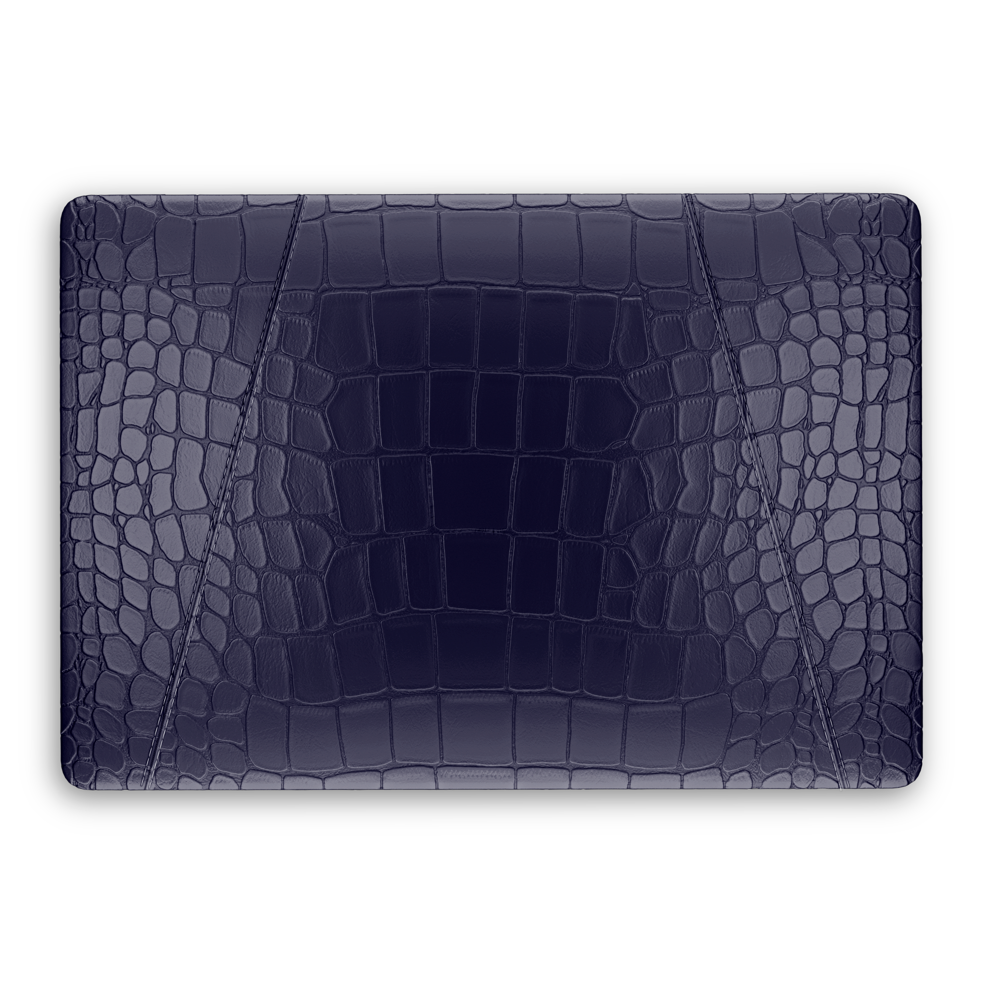 Label Noir MacBook Pro 16 Alligator deksel svart krokodilleskinn