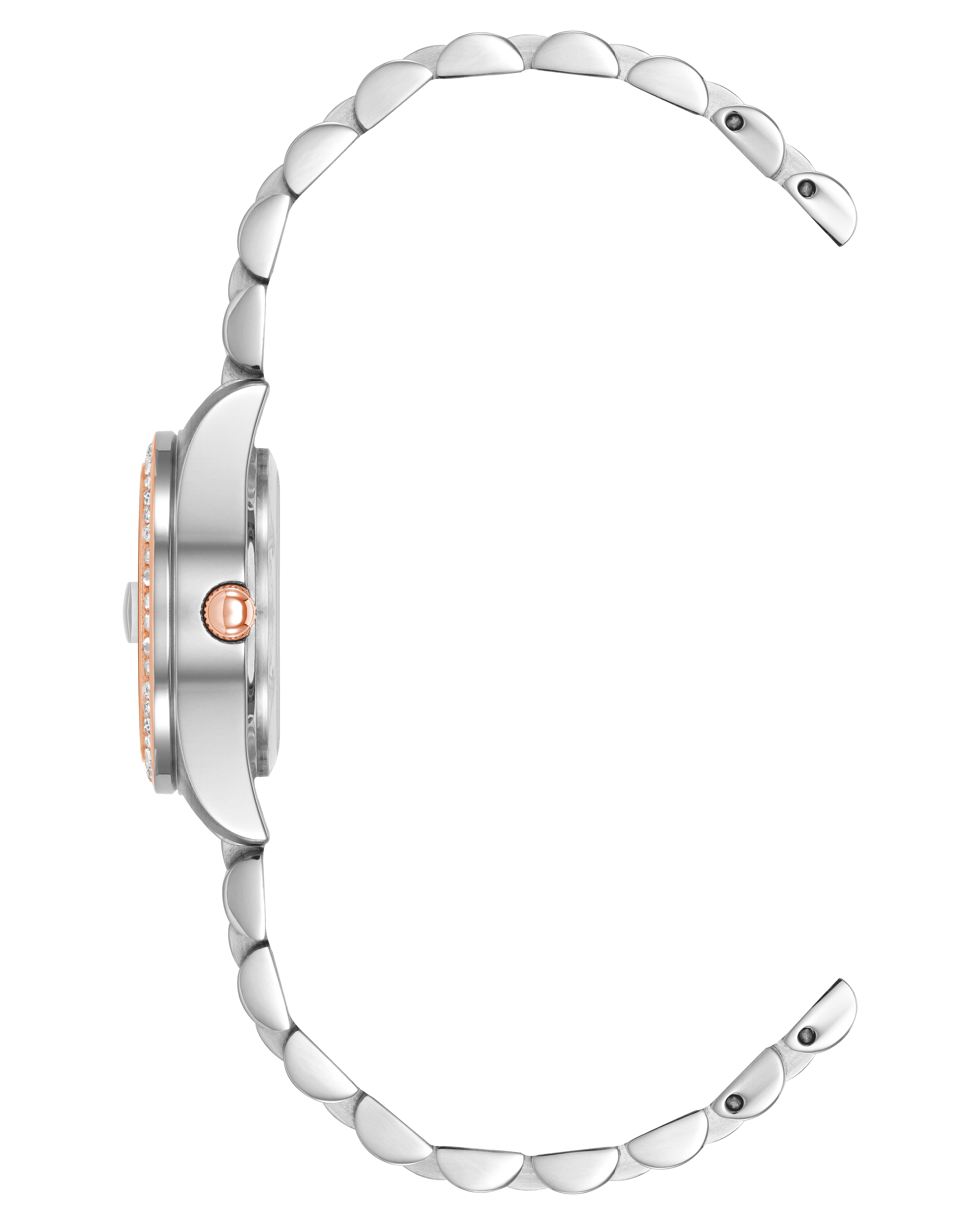 Armitron Minnie Crystal gavesett dameklokke 26 mm rosegull