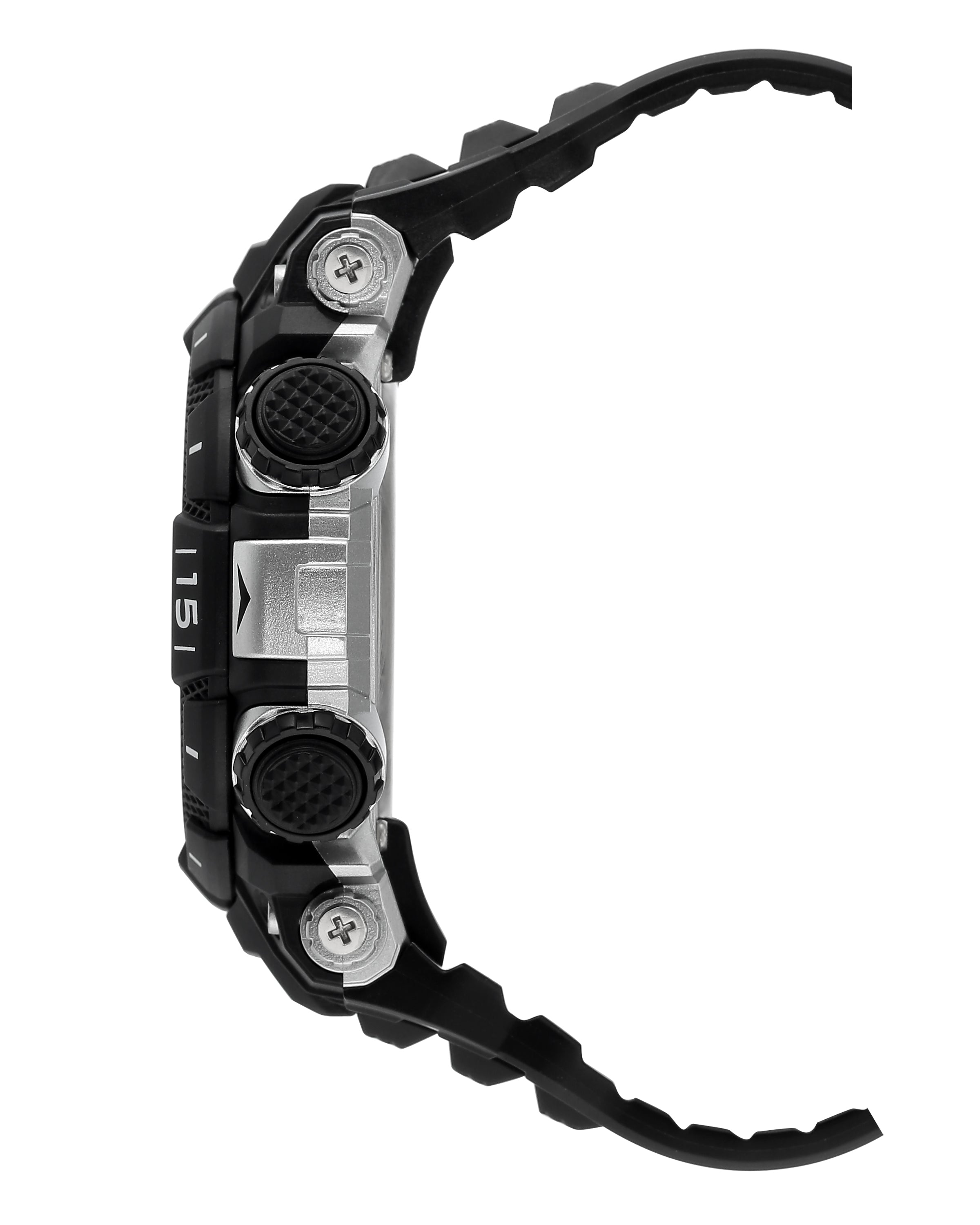 Armitron Reaction digitalklokke 52 mm svart blå