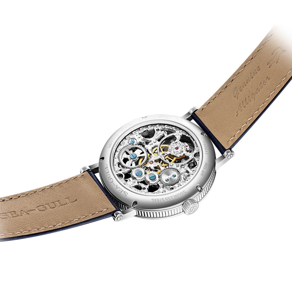 Sea-gull Artisan Heritage 39mm herreklokke emalje