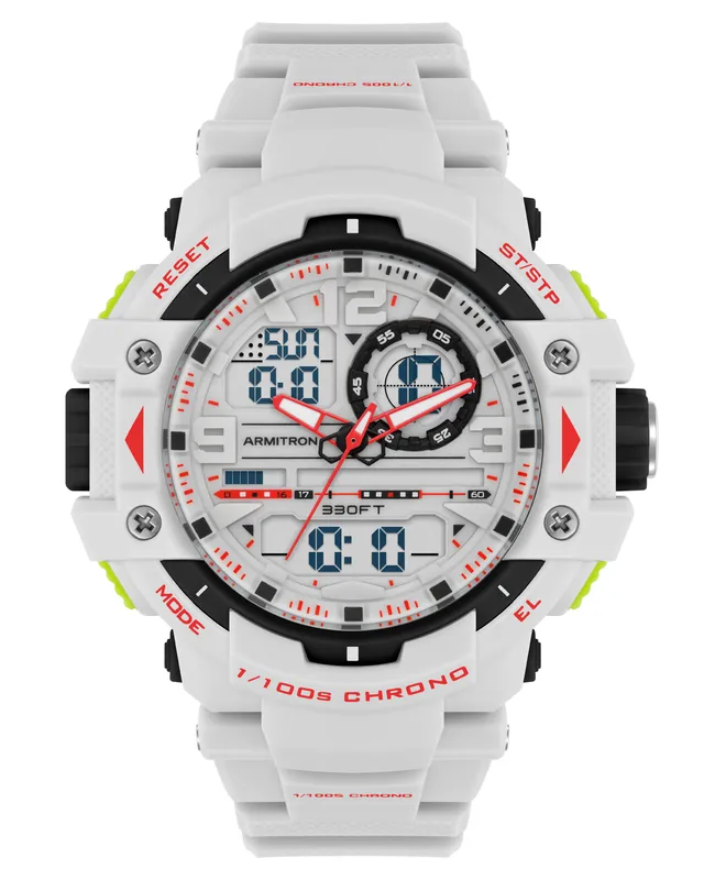 Armitron Dual 52mm sportsklokke grå ana-digi