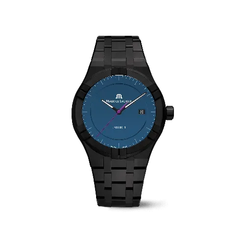 Label Noir Aikon Automatic 42MM klokke keramikk blå