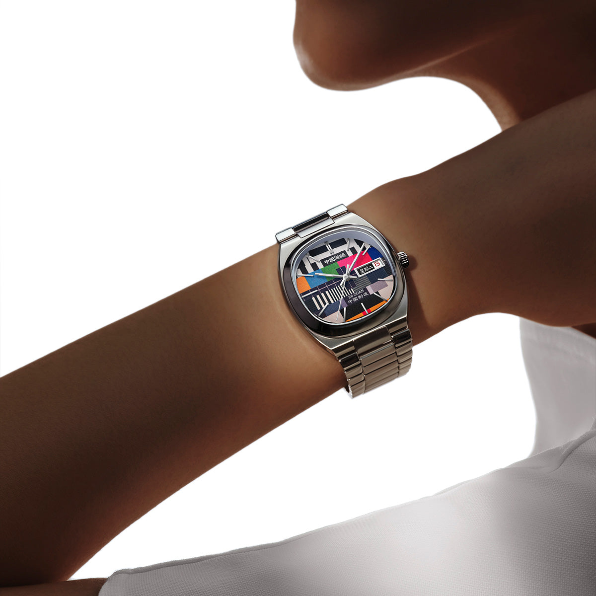 Sea-gull TV Dial 826.92.1051 herreklokke tonneau 36 mm